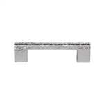 Metro Cabinet Pull Hammered Design