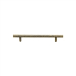 T-Bar Cabinet Pull Hammered Design