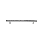 T-Bar Cabinet Pull Hammered Design