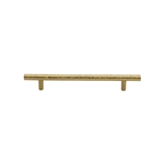 T-Bar Cabinet Pull Hammered Design
