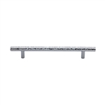 T-Bar Cabinet Pull Hammered Design
