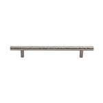 T-Bar Cabinet Pull Hammered Design