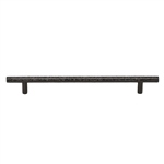 T-Bar Cabinet Pull Hammered Design