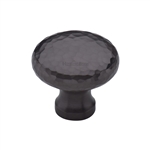 Victorian Round Cabinet Knob Hammered Design