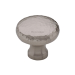 Victorian Round Cabinet Knob Hammered Design