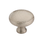 Victorian Round Cabinet Knob Hammered Design