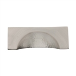 Hampshire Drawer Cup Pull Hammered Design
