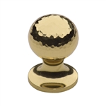 Ball Cabinet Knob Hammered Design