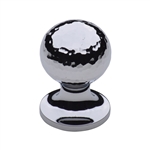 Ball Cabinet Knob Hammered Design