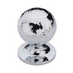 Ball Cabinet Knob Hammered Design