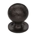 Ball Cabinet Knob Hammered Design