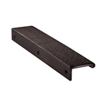 Edge Pull Cabinet Handle Hammered Design - 40mm Width