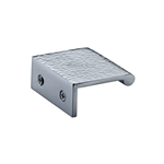 Edge Pull Cabinet Handle Hammered Design - 40mm Width