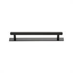 Knurled Cabinet Pull Handle with Plate