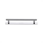 Knurled Cabinet Pull Handle with Plate