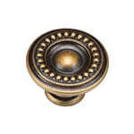 Beaded Round Knob