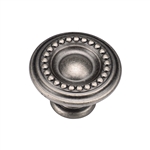 Beaded Round Knob