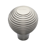 Reeded Cabinet Knob