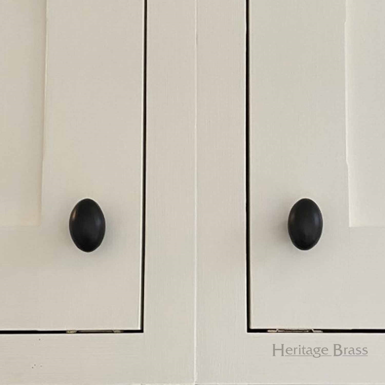 Hardware Knobs Matt Black Rustic Iron Knob